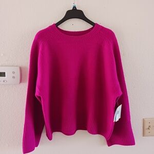 CeCe Long Raglan Sleeve Women's Sweater